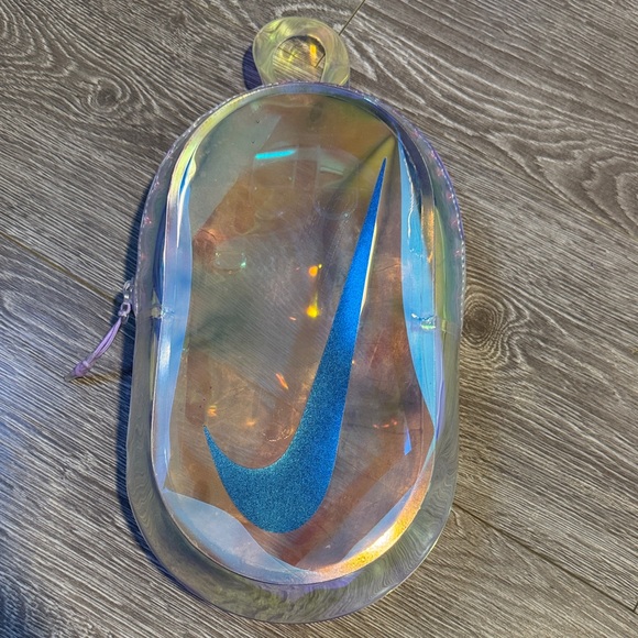 Nike Handbags - Nike Iridescent Travel Bag with Blue Swoosh